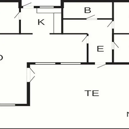 بيت للعطل 6 Person In Glesborg Fjellerup